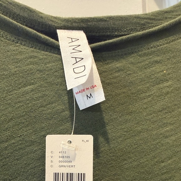 Olive Green Long Sleeve Tee - Picture 3 of 6